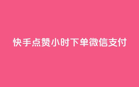 快手点赞24小时下单微信支付,QQ空间动态访问不算访客 - 网红助手点赞 点卡卡盟平台  第1张