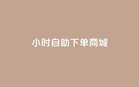24小时自助下单商城-在线购物平台  第1张