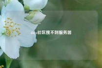dayz社区搜不到服务器